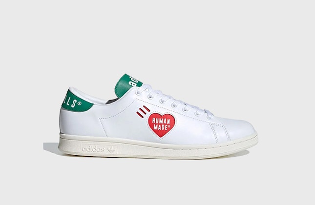 Human Made x adidas Stan Smith "White Green"