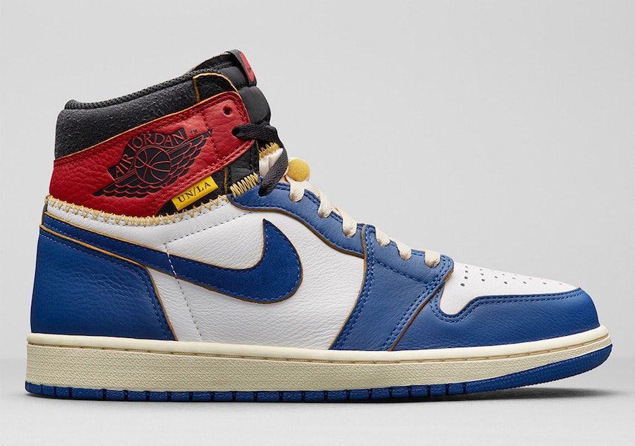 Union x Air Jordan 1 High Retro OG NRG "Blue Toe"