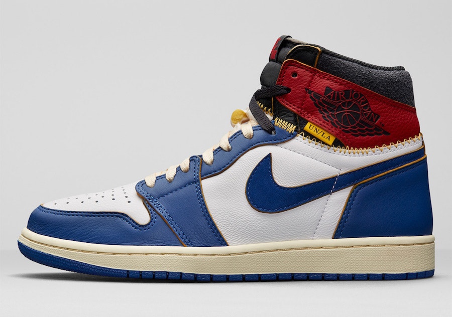 Union x Air Jordan 1 High Retro OG NRG "Blue Toe"