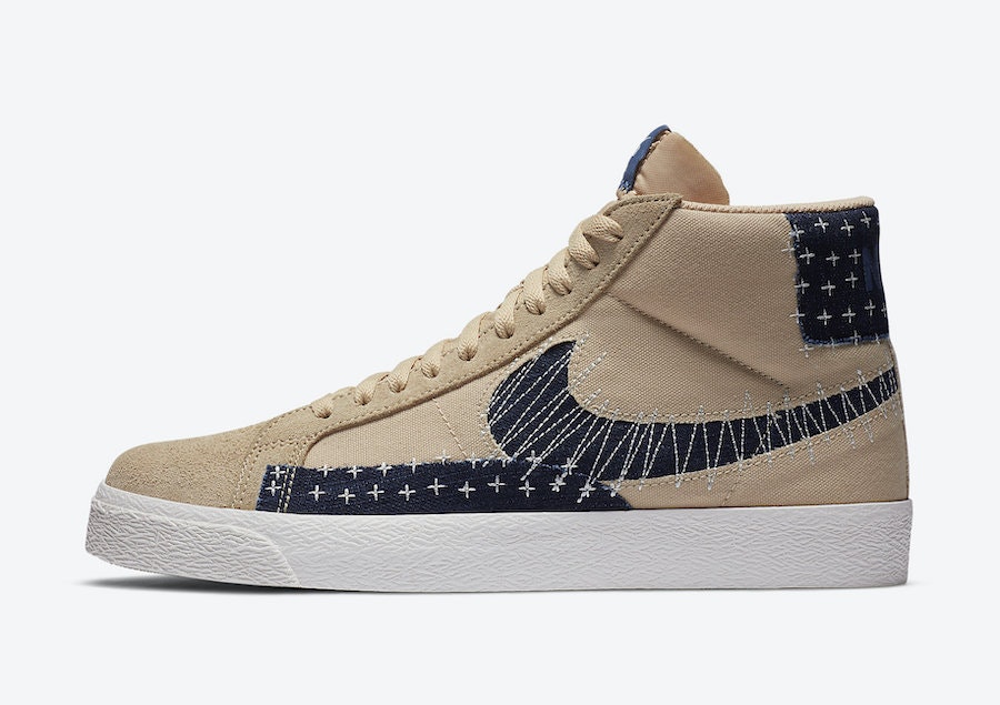 Nike SB Blazer Mid “Sashiko Sesame”