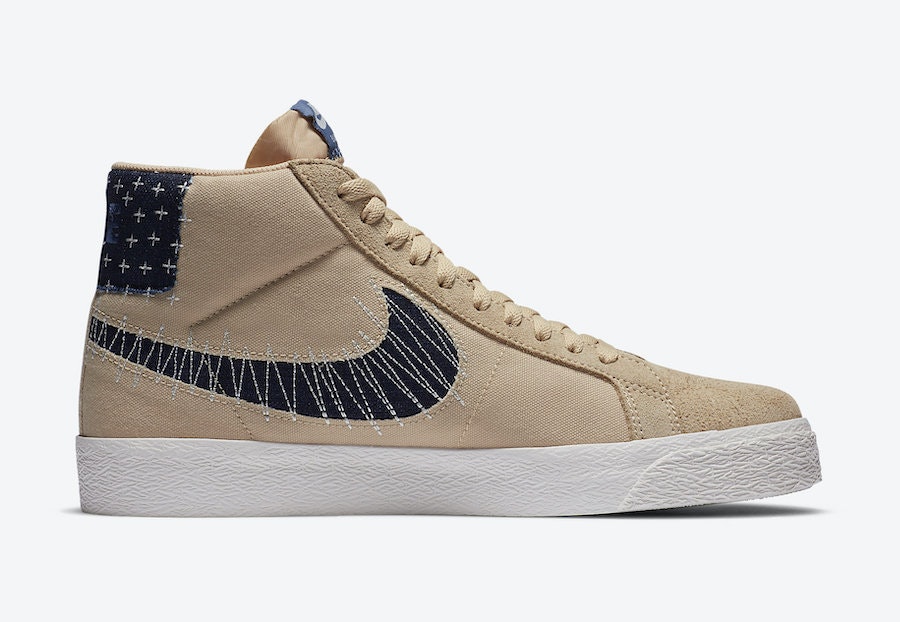 Nike SB Blazer Mid “Sashiko Sesame”