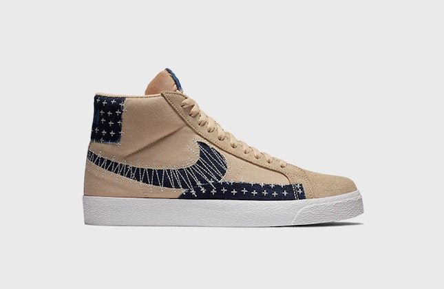 Nike SB Blazer Mid “Sashiko Sesame” Nike SB Blazer Mid “Sashiko Sesame”