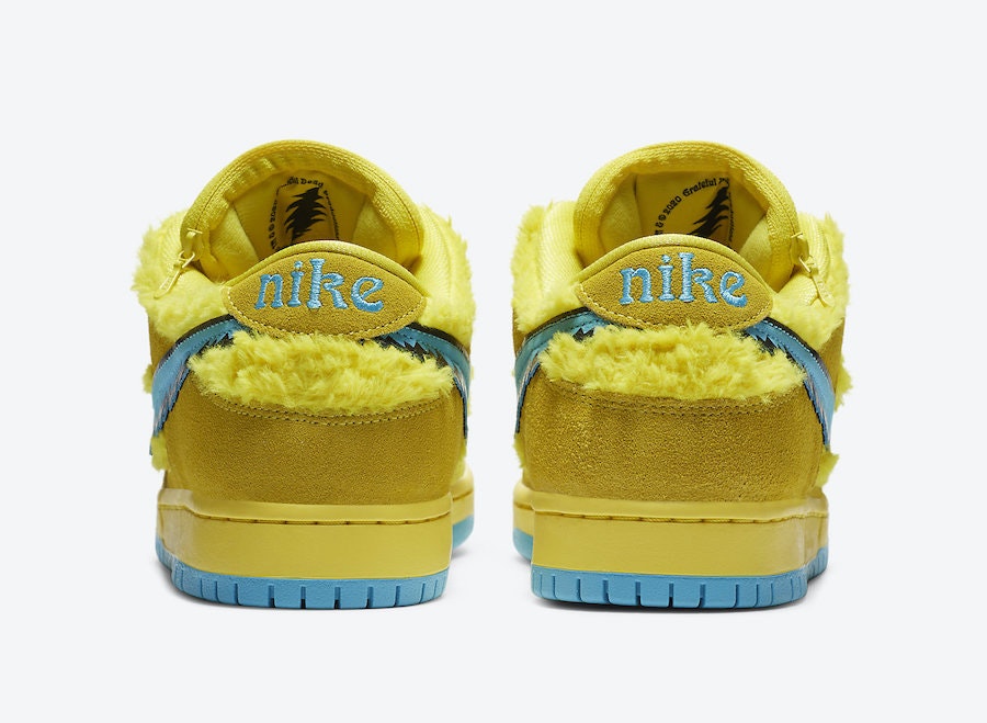 Grateful Dead x Nike SB Dunk Low “Opti Yellow”