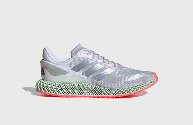 adidas 4D Run 1.0 (Silver/Solar Red)