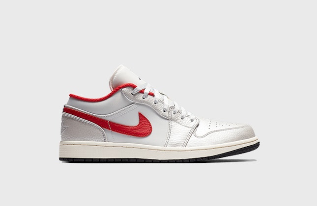 Air Jordan 1 Low "Night Track" (Red/White)