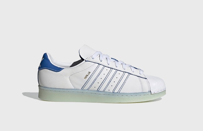 Ninja x adidas Superstar (Blue/White)