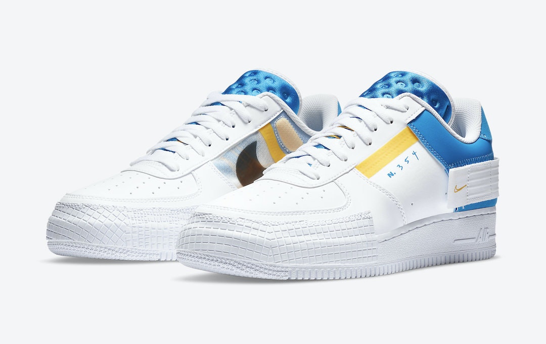 Nike Air Force 1 Type (Photo Blue/University Gold)