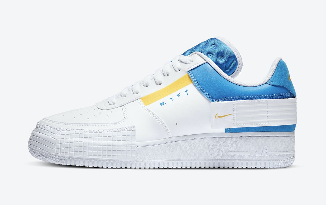 Nike Air Force 1 Type (Photo Blue/University Gold)