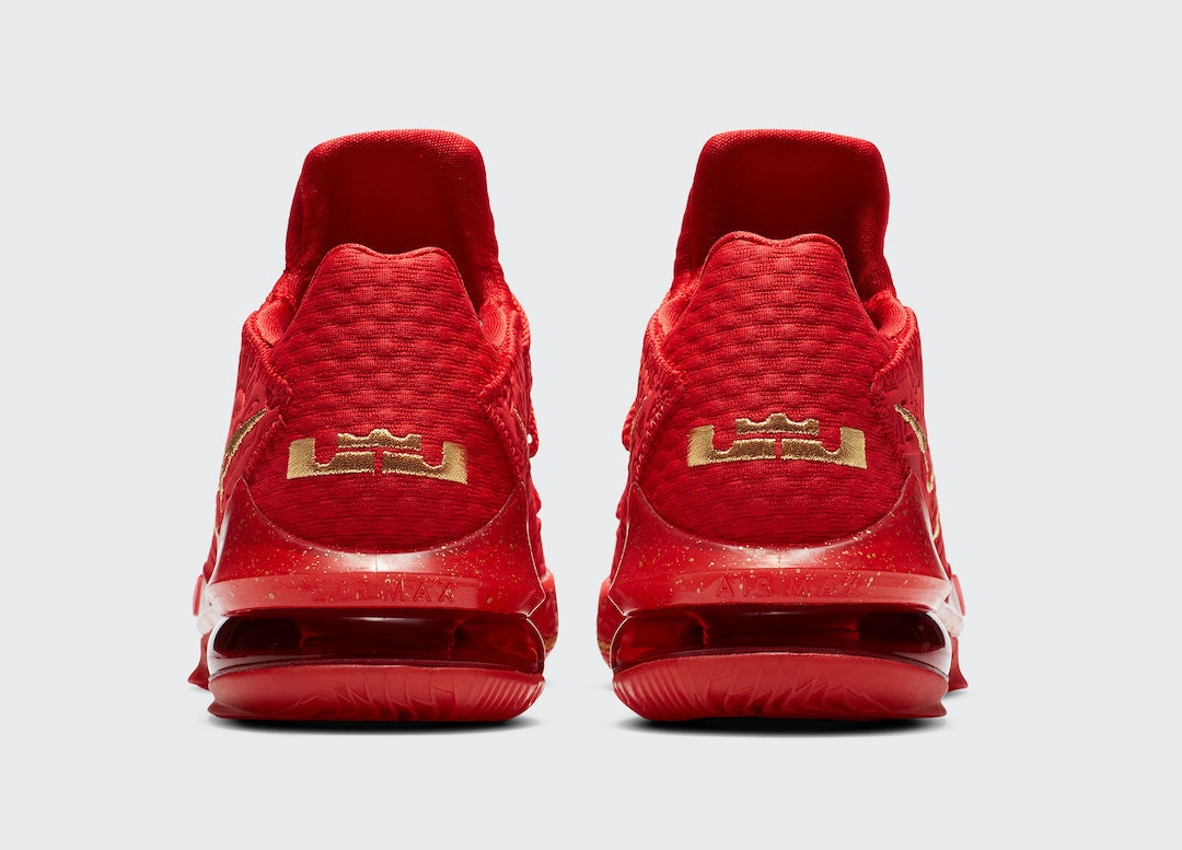 Nike Lebron 17 Low PH "University Red"