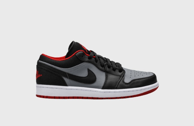 Air Jordan 1 Retro Low (Black/Red/Grey) Air Jordan 1 Retro Low (Black/Red/Grey)