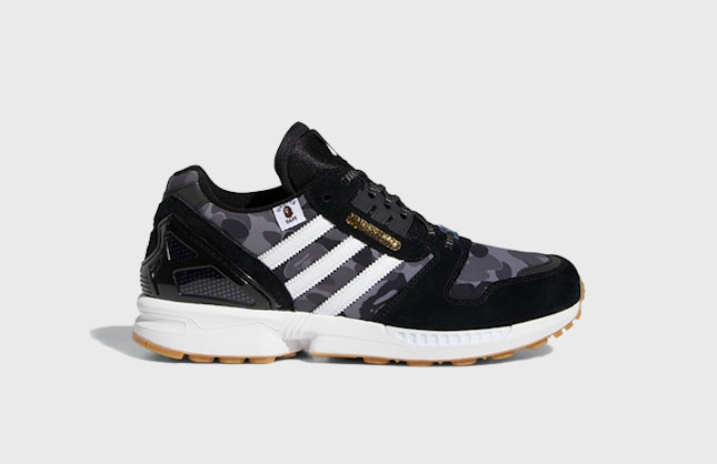 BAPE x Undefeated x adidas ZX 8000