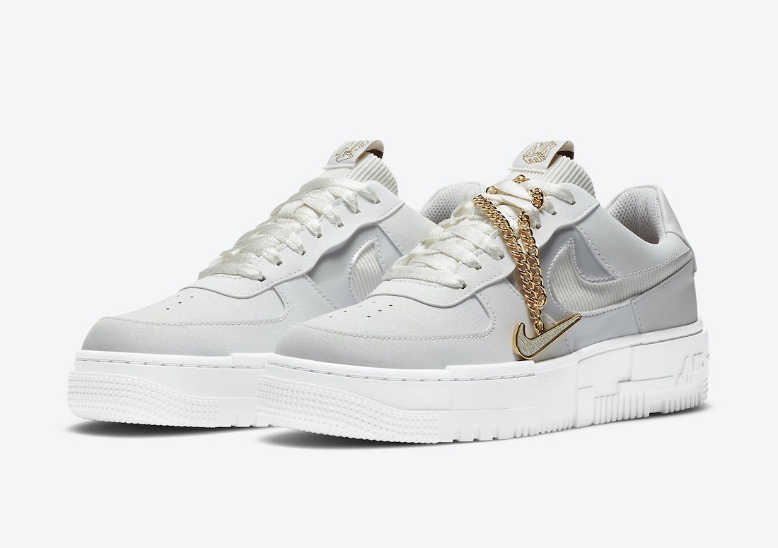 Nike Air Force 1 Low Pixel "Grey Chain" 