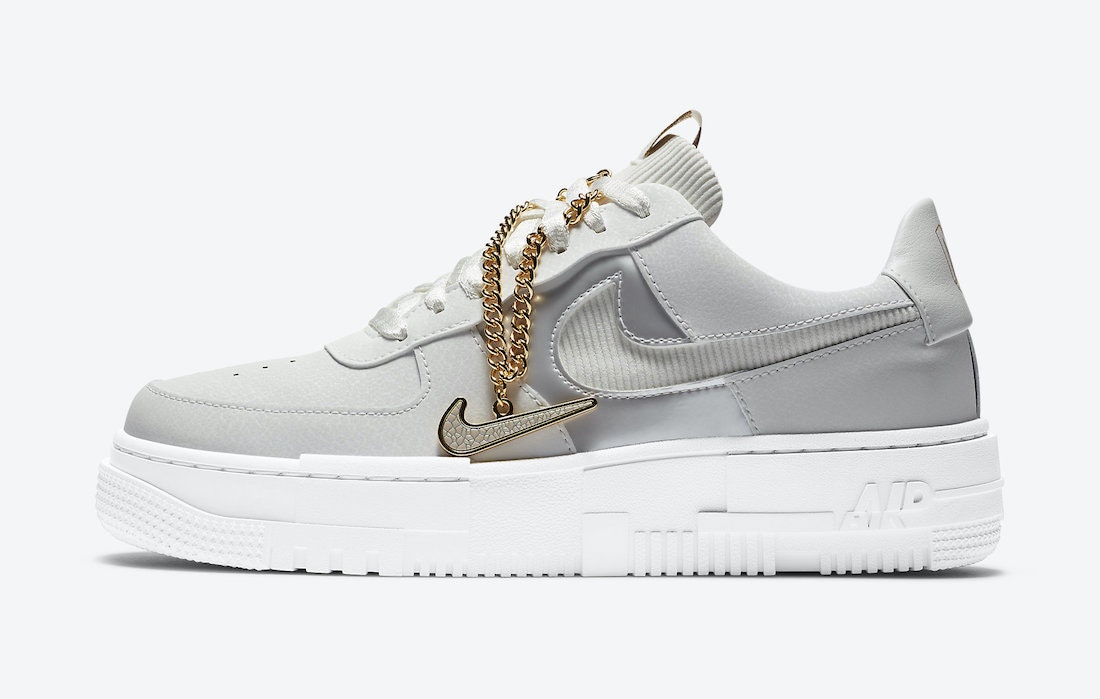 Nike Air Force 1 Low Pixel "Grey Chain" 
