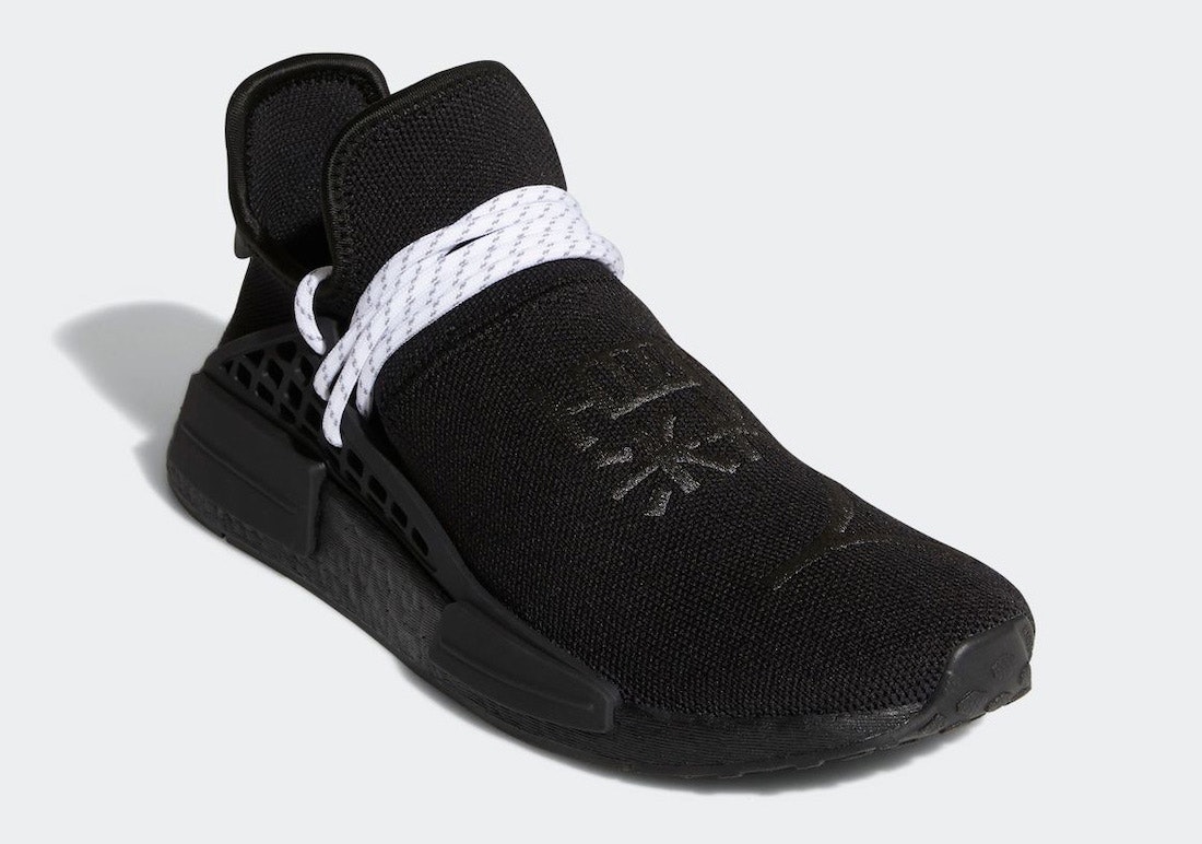 Pharrell Williams x adidas NMD HU "Core Black"