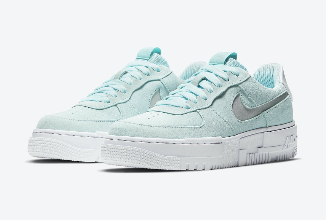 Nike Air Force 1 Pixel "Mint Green Suede"