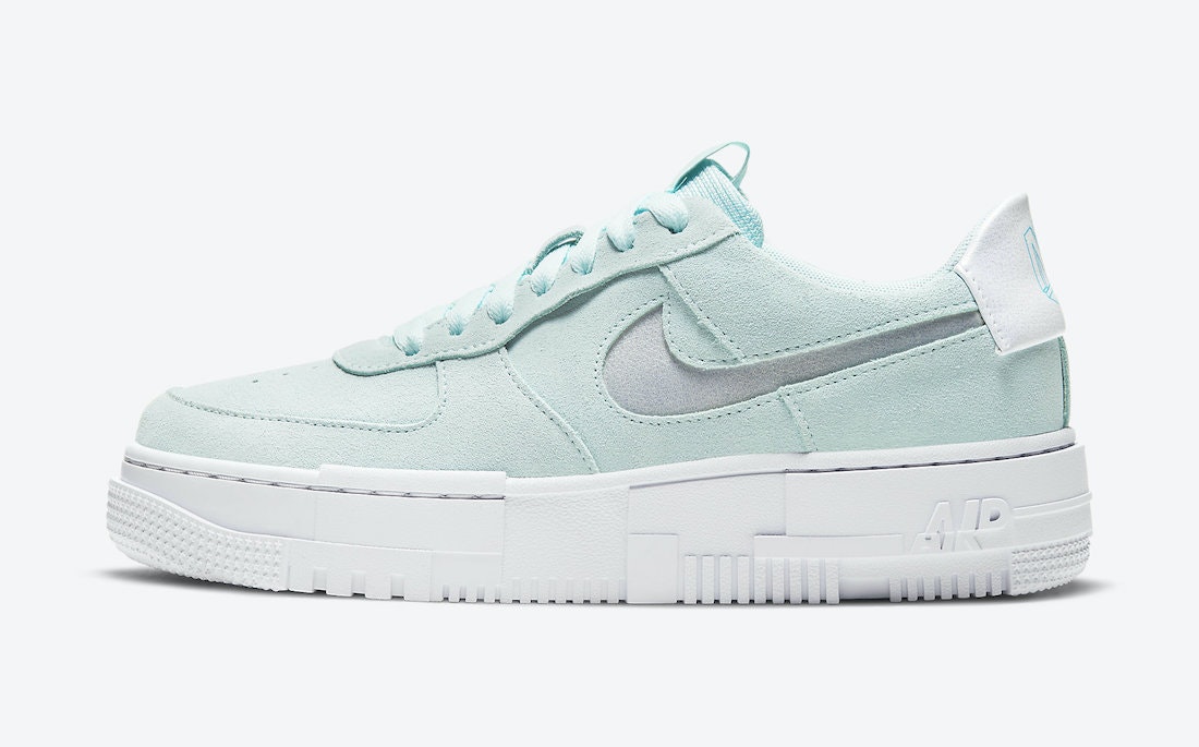 Nike Air Force 1 Pixel "Mint Green Suede"