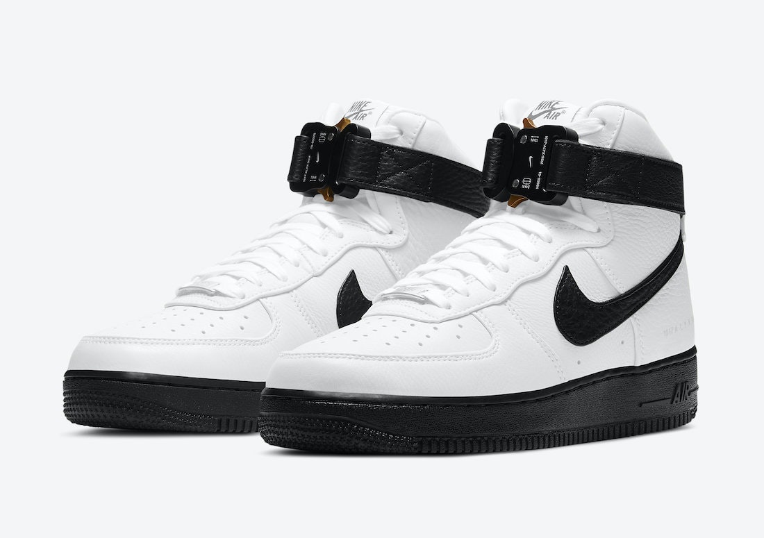 Alyx x Nike Air Force 1 High "White & Black" 