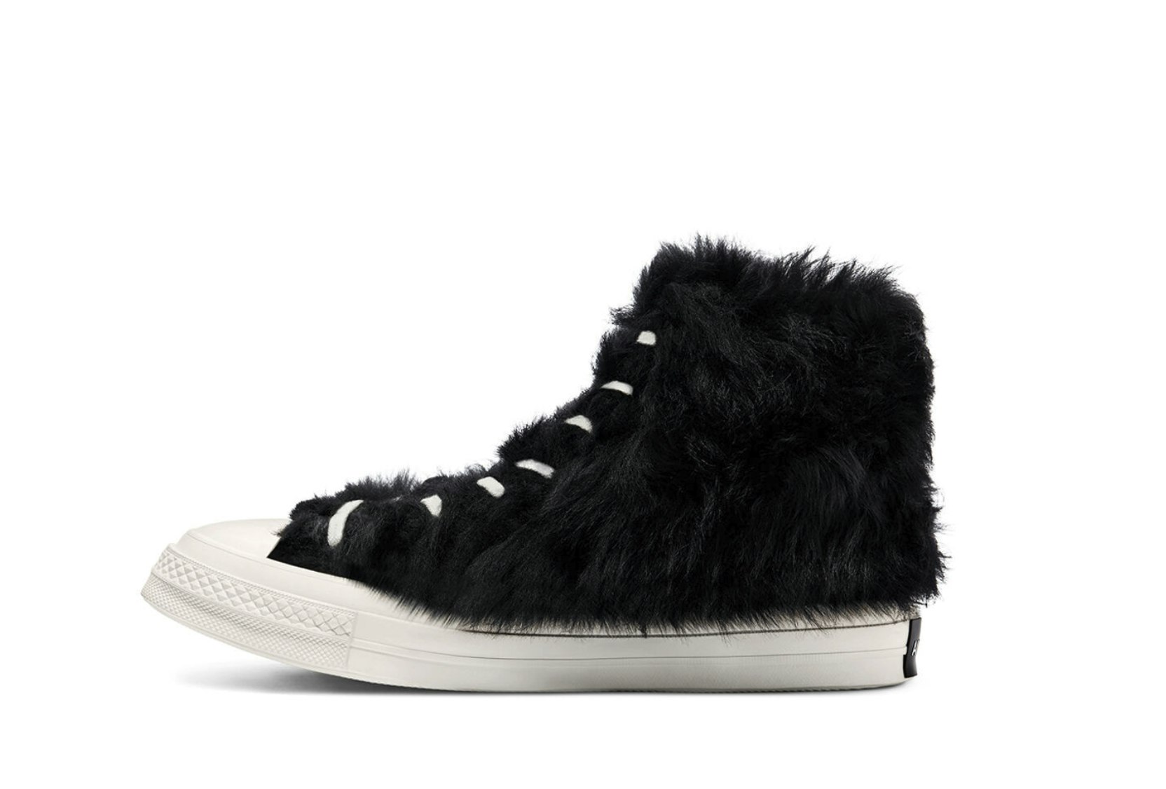 Ambush x Converse Chuck 70 Fuzzy High Top (Black)