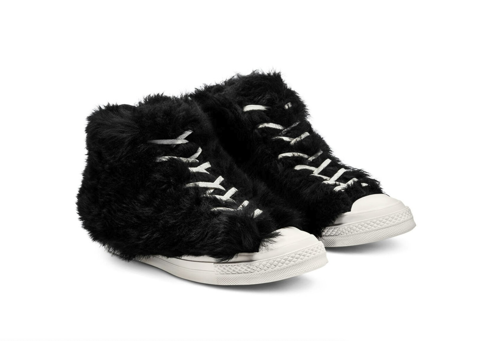 Ambush x Converse Chuck 70 Fuzzy High Top (Black)