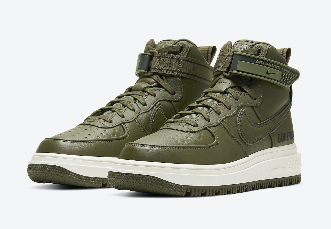 Gore-Tex x Nike Air Force 1 Boot "Medium Olive"