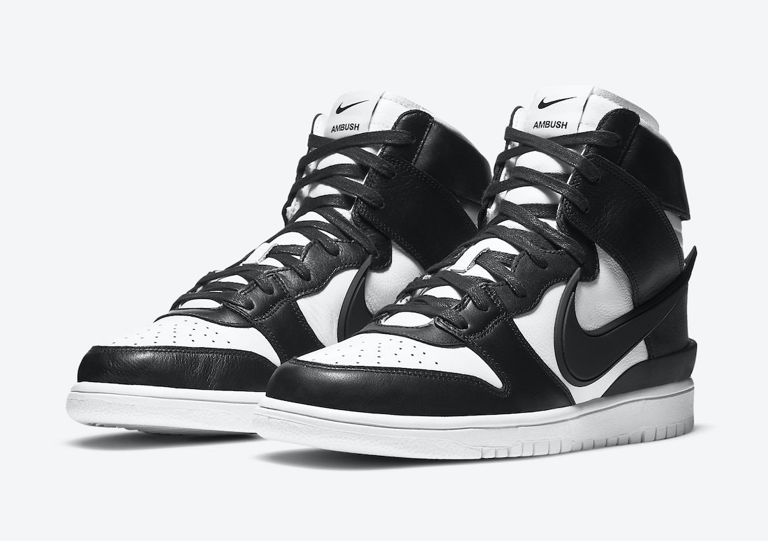 Ambush x Nike Dunk High (Black/White)