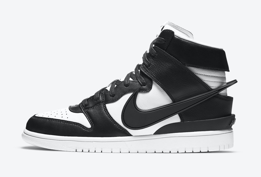 Ambush x Nike Dunk High (Black/White)