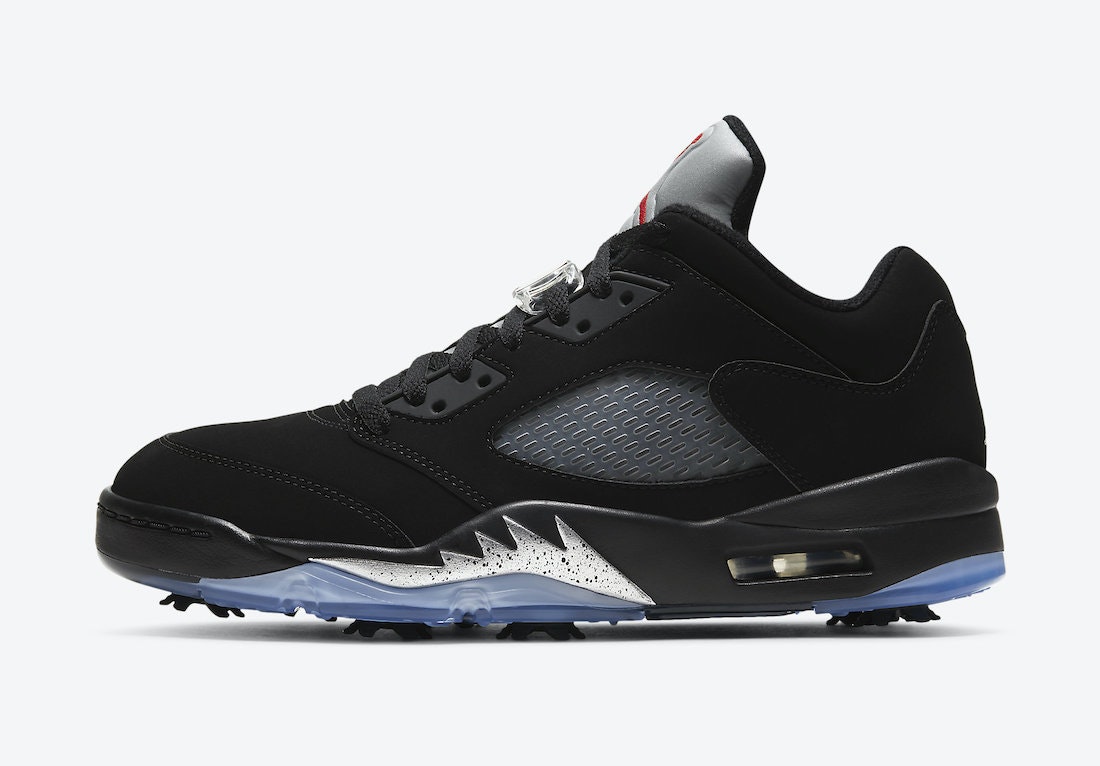 Air Jordan 5 Low Golf “Black Metallic”