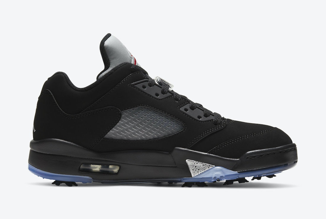 Air Jordan 5 Low Golf “Black Metallic”