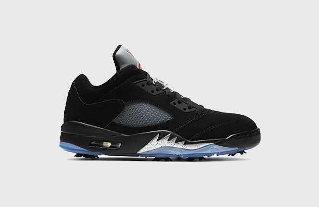Air Jordan 5 Low Golf “Black Metallic”