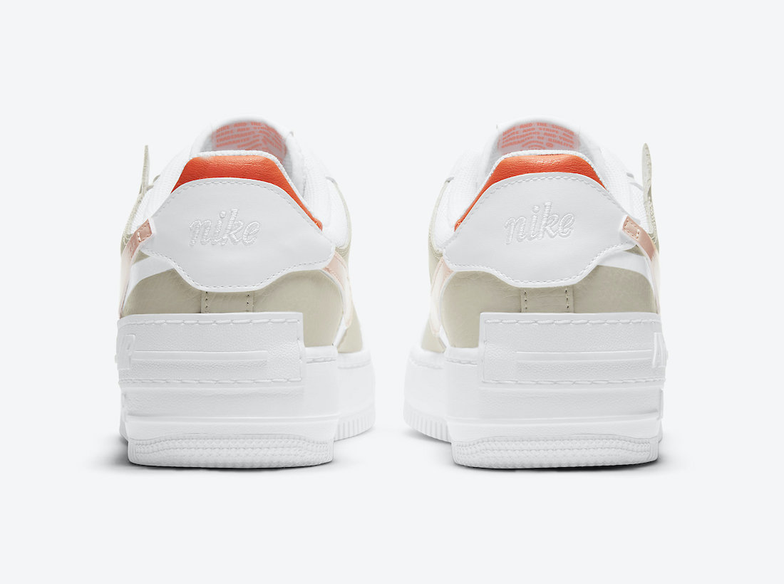 nike air force one shadow mango