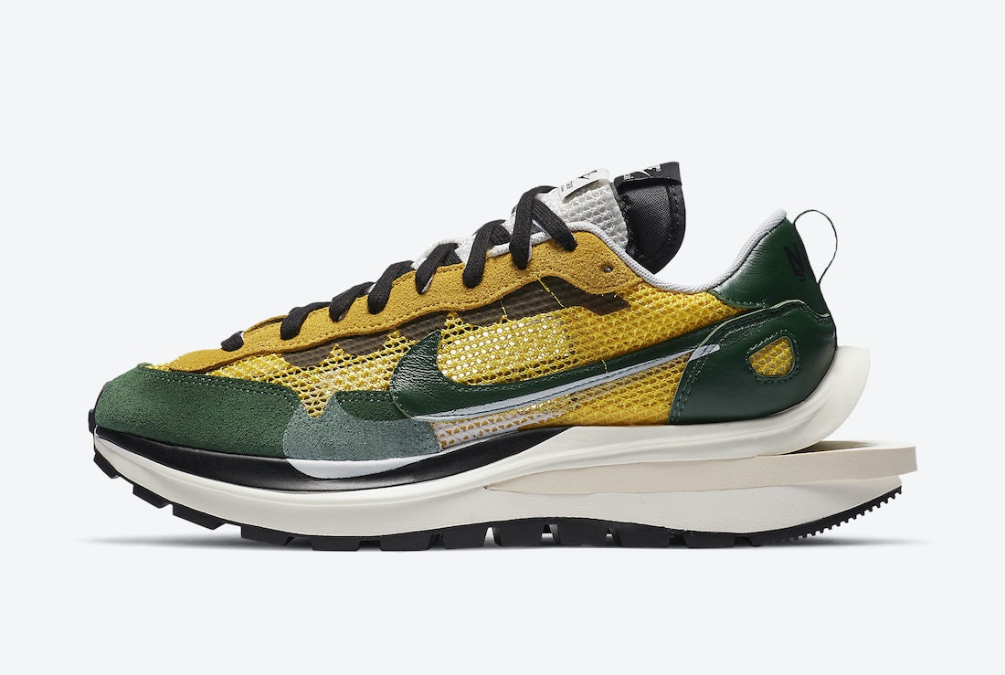 Sacai x Nike VaporWaffle "Tour Yellow"