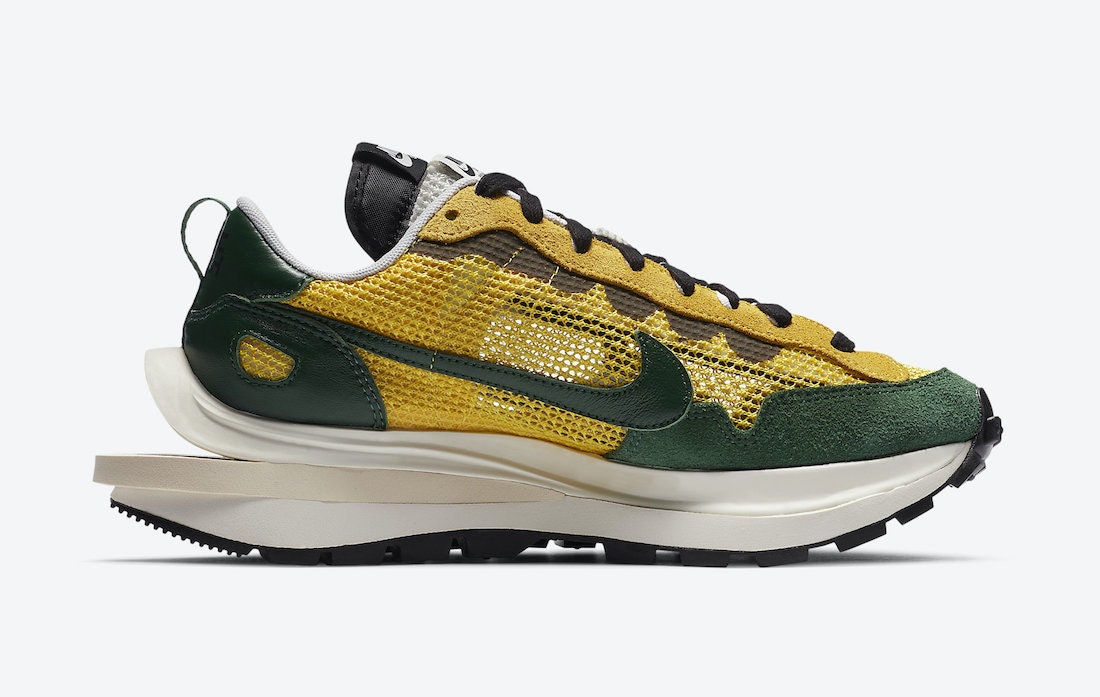 Sacai x Nike VaporWaffle "Tour Yellow"