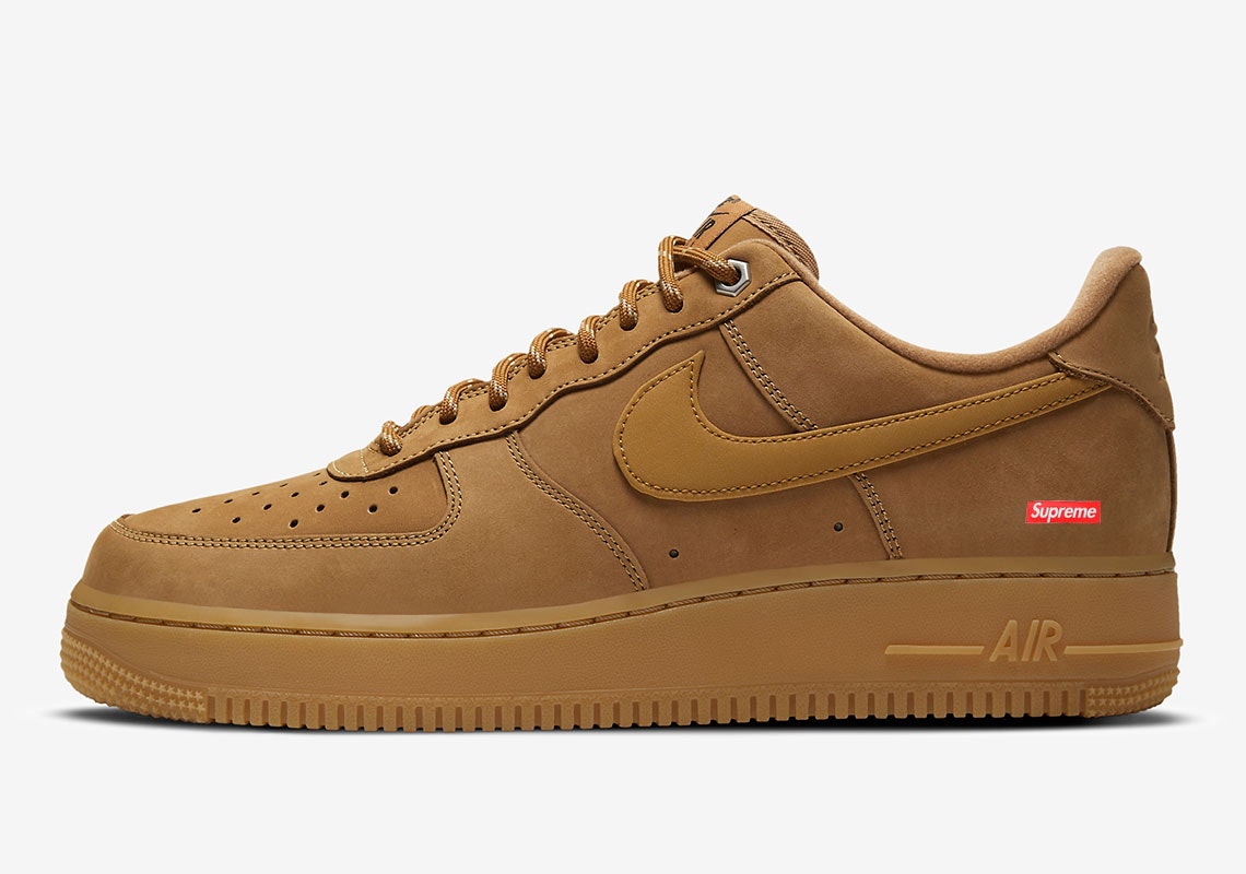 Supreme x Nike Air Force 1 Low "Flax"