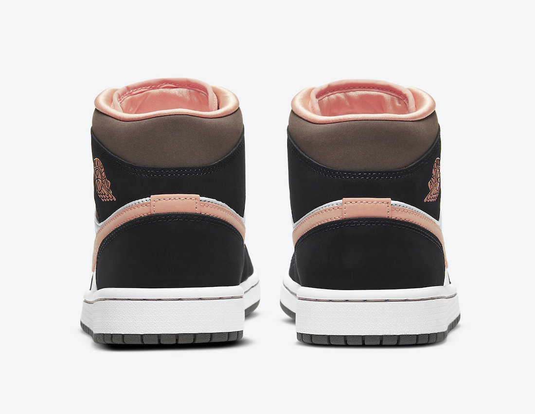 jordan mids peach