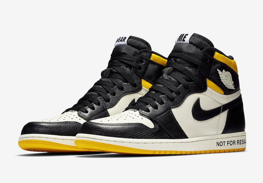 Air Jordan 1 High OG NRG Retro “Not For Resale Maize"