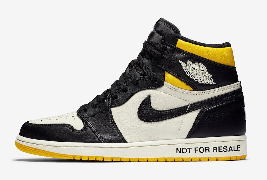 Air Jordan 1 High OG NRG Retro “Not For Resale Maize"