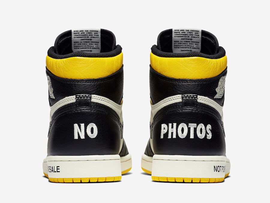 Air Jordan 1 High OG NRG Retro “Not For Resale Maize"