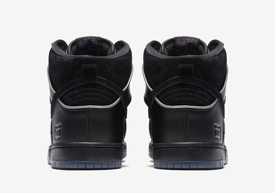 Nike SB Dunk High "Black Purple"