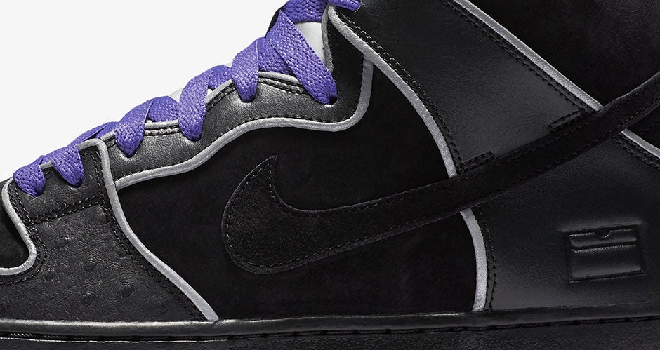 Nike SB Dunk High "Black Purple"