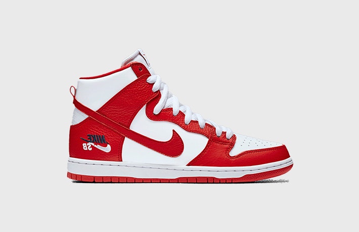 Future x Nike SB Dunk High "Court Red"