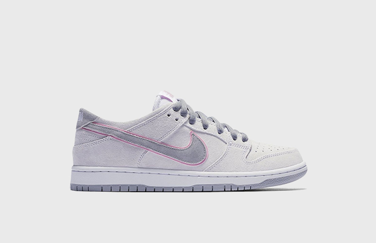 nike sb dunk low ishod wair flat silver