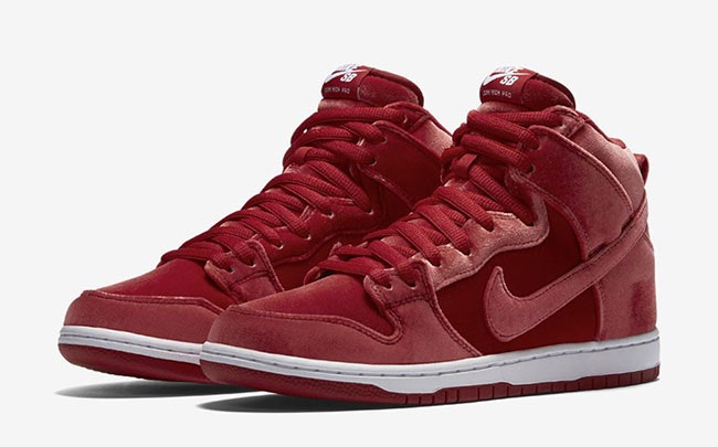 Nike SB Dunk High "Red Velvet"