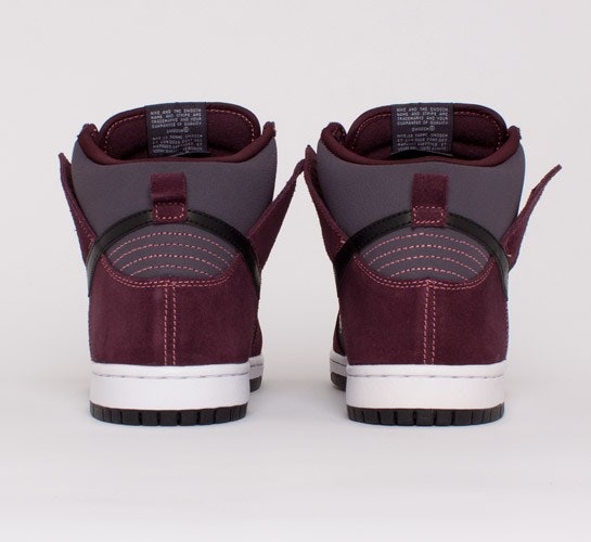 Nike SB Dunk High "Deep Burgundy Gridiron"