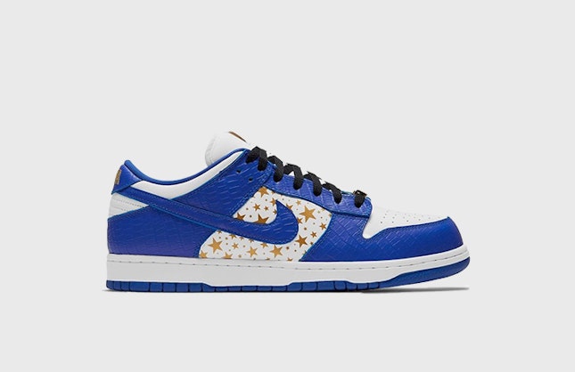 Supreme x Nike SB Dunk Low "Hyper Royal"