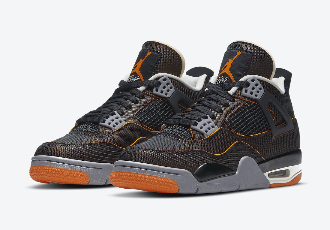 Air Jordan 4 Retro Wmns "Starfish Orange" 