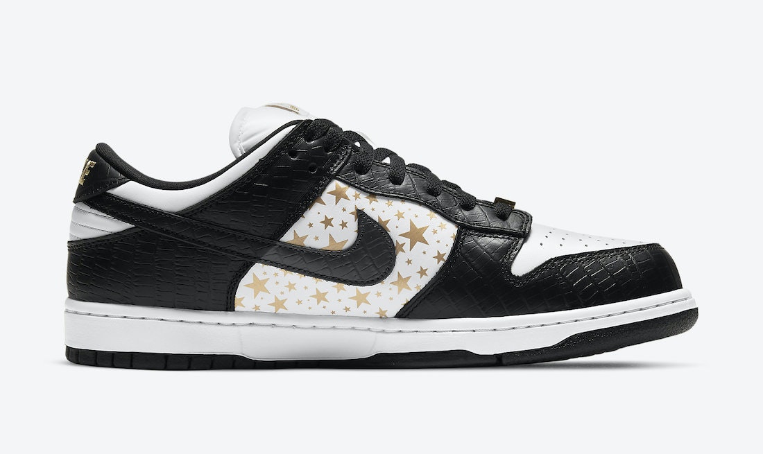 Supreme x Nike SB Dunk Low "Black&White"