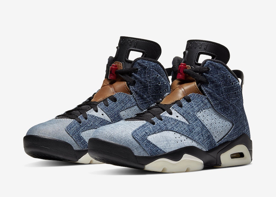 Air Jordan 6 "Washed Denim"