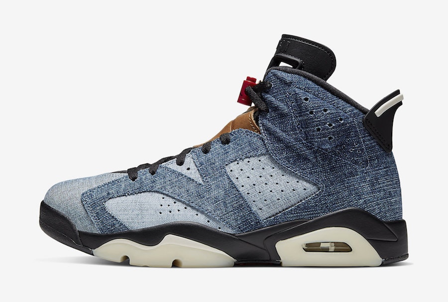 Air Jordan 6 "Washed Denim"