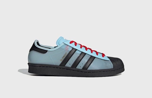 Blondey x adidas Superstar "Icey Blue"