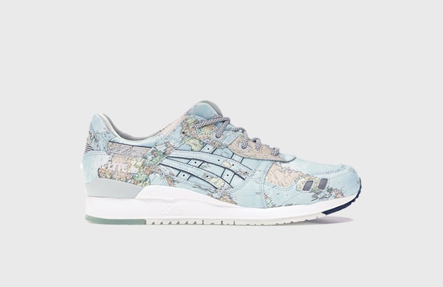 atmos x Tiger x Asics Gel-Lyte III "Worldmap"